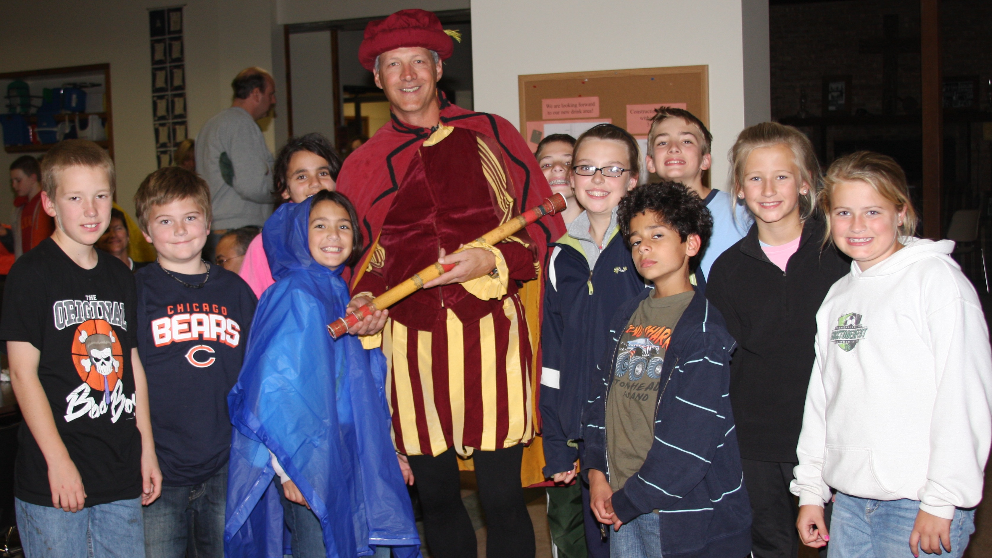 Galileo meets Prairie Vista students